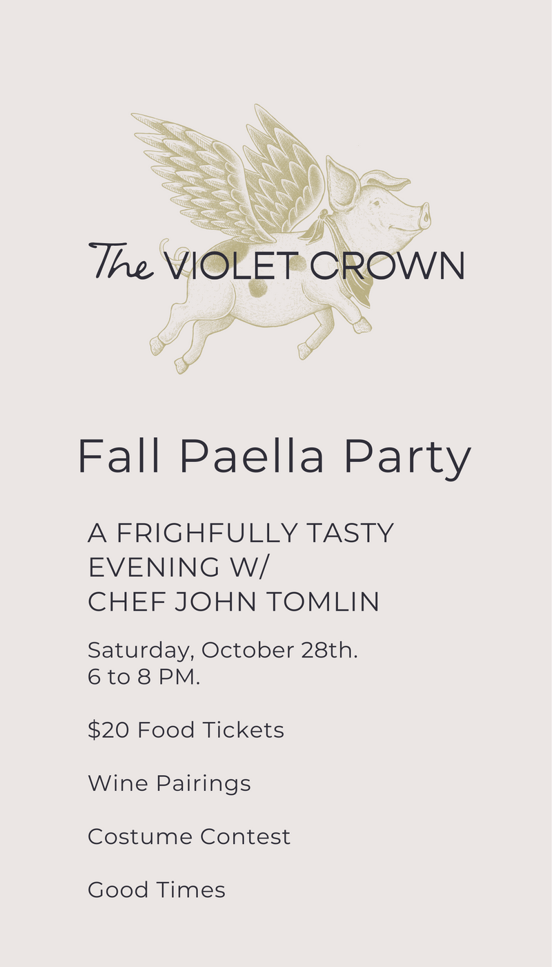 Fall Paella Night Food Ticket